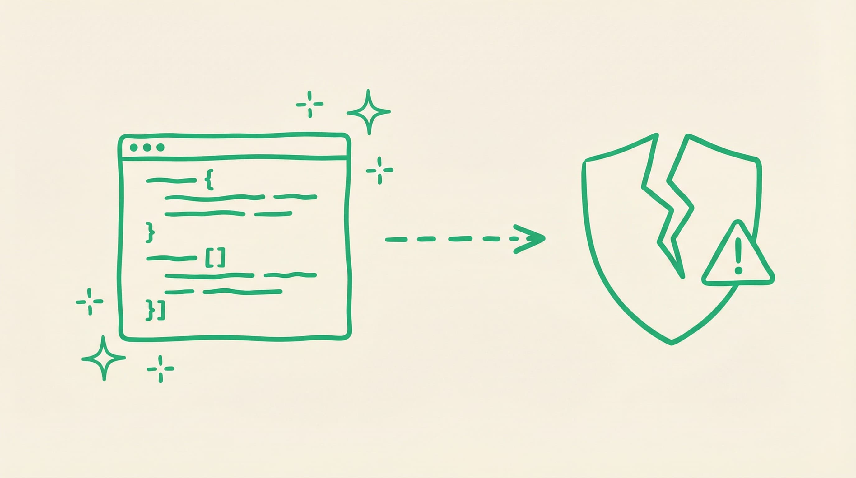 Illustration for Vibe Coding's $1.5M Mistake